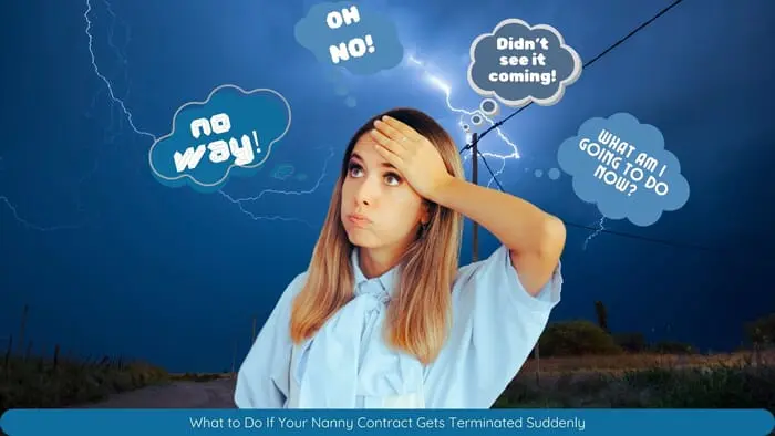 What to Do If Your Nanny Contract Gets Terminated Suddenly